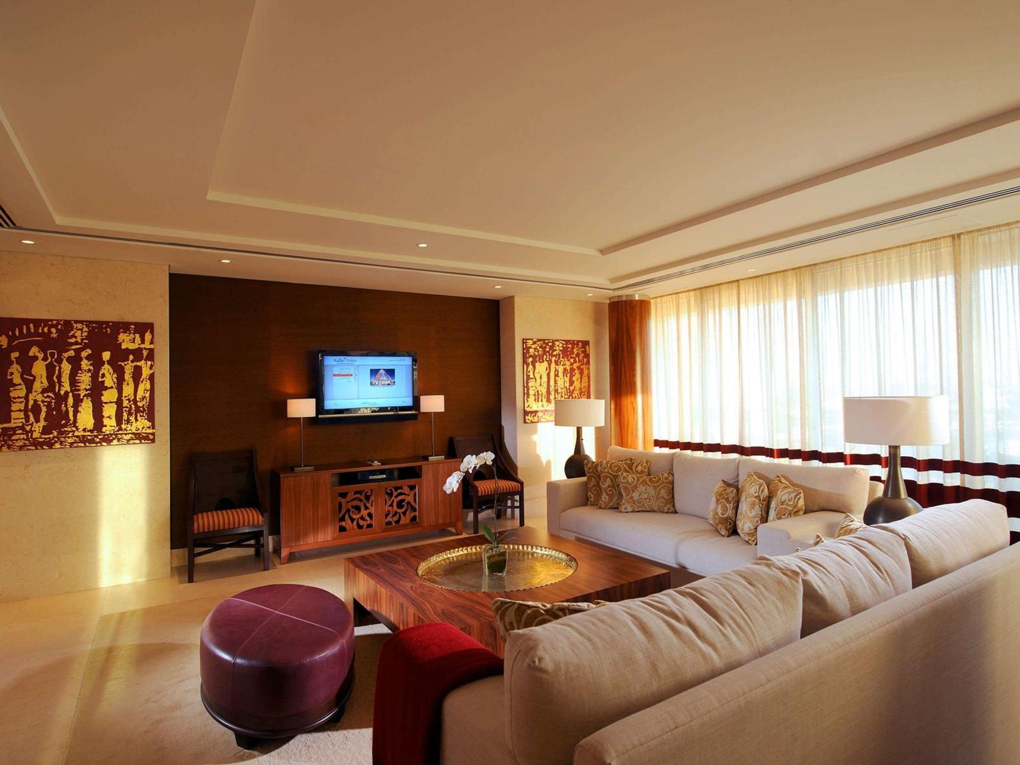 Raffles Dubai Hotel Exterior photo A living room at the Mandarin Oriental, Bangkok
