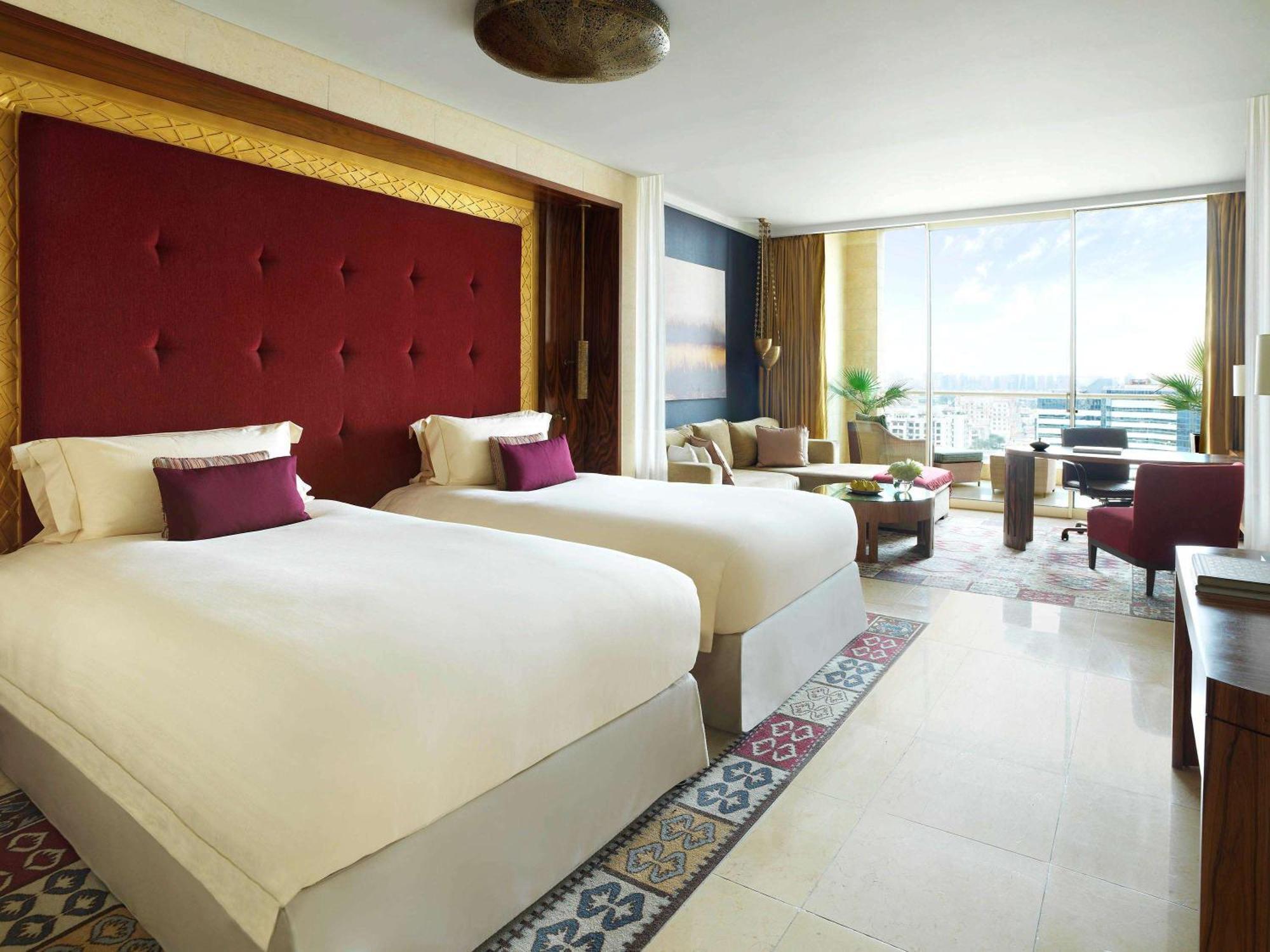 Raffles Dubai Hotel Exterior photo Deluxe Room